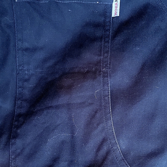 Black Heavy Duty Work King Quilted Canvas Work Gear Coat Men's XL - Picture 6 of 10